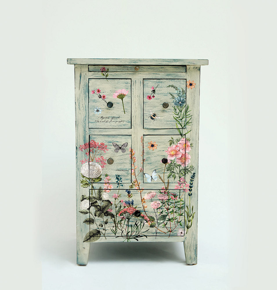 REDESIGN DECOR TRANSFERS® – BOTANICAL PARADISE – 3 SHEETS, 6″X12″